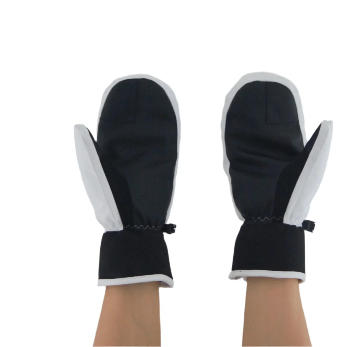 Skiluffer med Skjult Femfingerdesign - Hvid - Billede 6