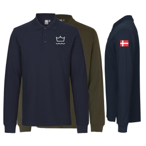 Langærmet poloshirt | unisex