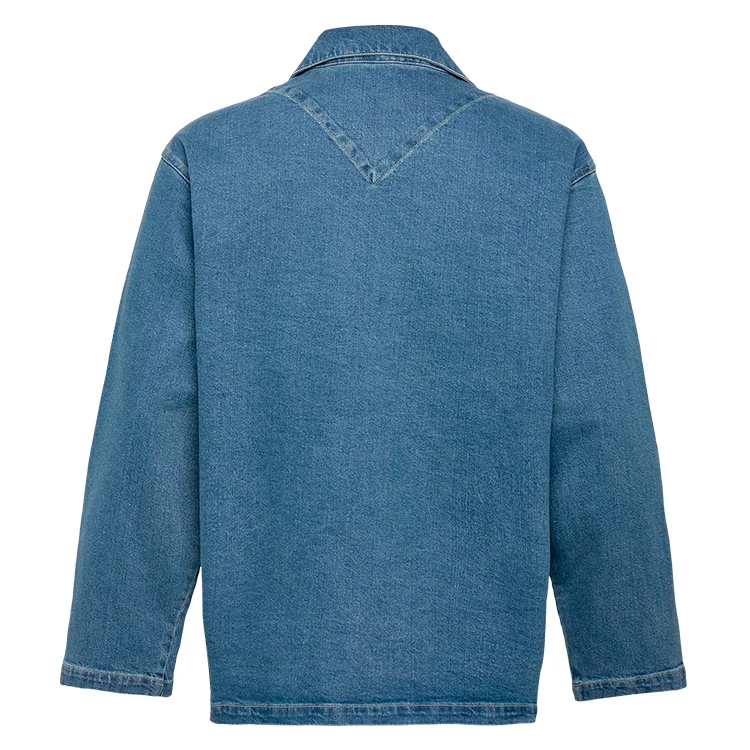 Fisherman's Denim Smock | Busseronne | Unisex | Bomuld - Billede 3