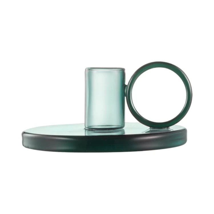Loop Candlestick Holder | Lysestage | Glas - Billede 3