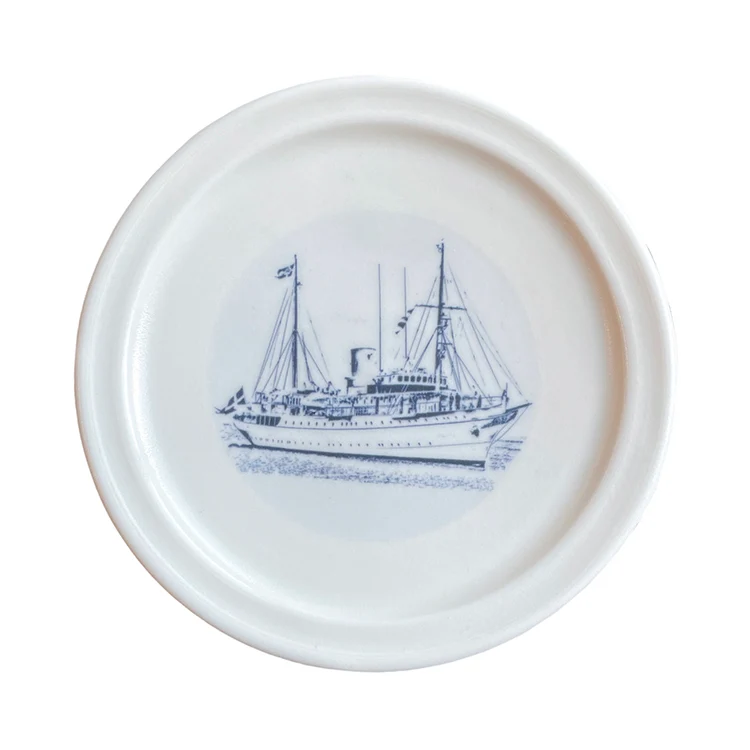 DANNEBROG Platte | Tallerken | Porcelæn