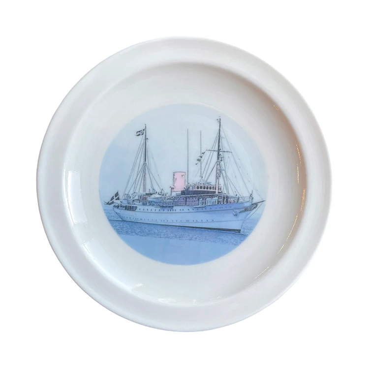 DANNEBROG Platte | Tallerken | Porcelæn - Billede 4