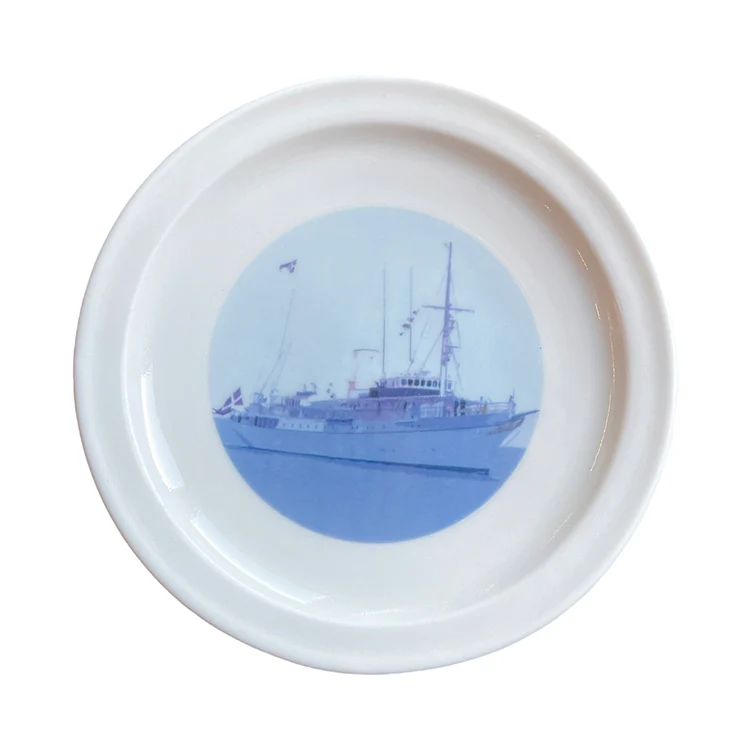 DANNEBROG Platte | Tallerken | Porcelæn - Billede 3