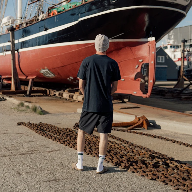 Red Maxi T-shirt | Kortærmet T-shirt | Unisex | Bomuld - Billede 5