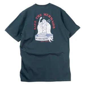 Save the Mermaids Back T-shirt | Kortærmet T-shirt | Unisex | Bomuld