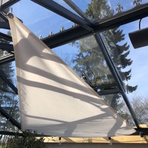 Solsejl | Trekantet | Hvid