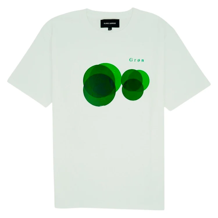 Circle Handprinted T-shirt | T-shirt | Unisex | Bomuld - Billede 4