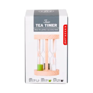 Trio Tea Timer | Timeglas | Bøgetræ