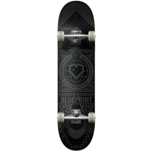 Blueprint Home Heart Komplet Skateboard - Black/Grey
