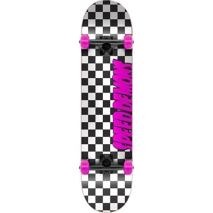 Speed Demons Checkers Komplet Skateboard - Checkers Pink